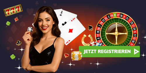 Bahigo Casino mit Roulette und Spielkarten Szene